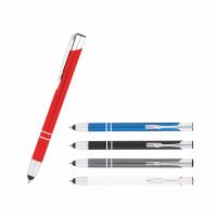 1011 Kırmızı Metal Tükenmez Touchpen Kalem