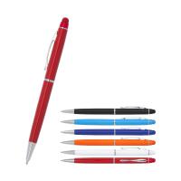 1022 Kırmızı Metal Tükenmez Touchpen Kalem